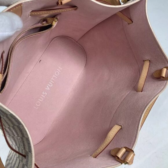 LOUIS VUITTON N41579 Damier Azur Giroratta Bag 2WAY bag Drawstring Shoulder bag - Picture 14 of 16